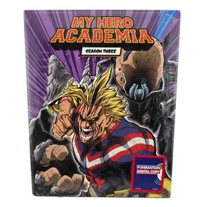 Funimation My Hero Academia Season 3 Limited Edition Blu-ray DVD 4-Disc New‎